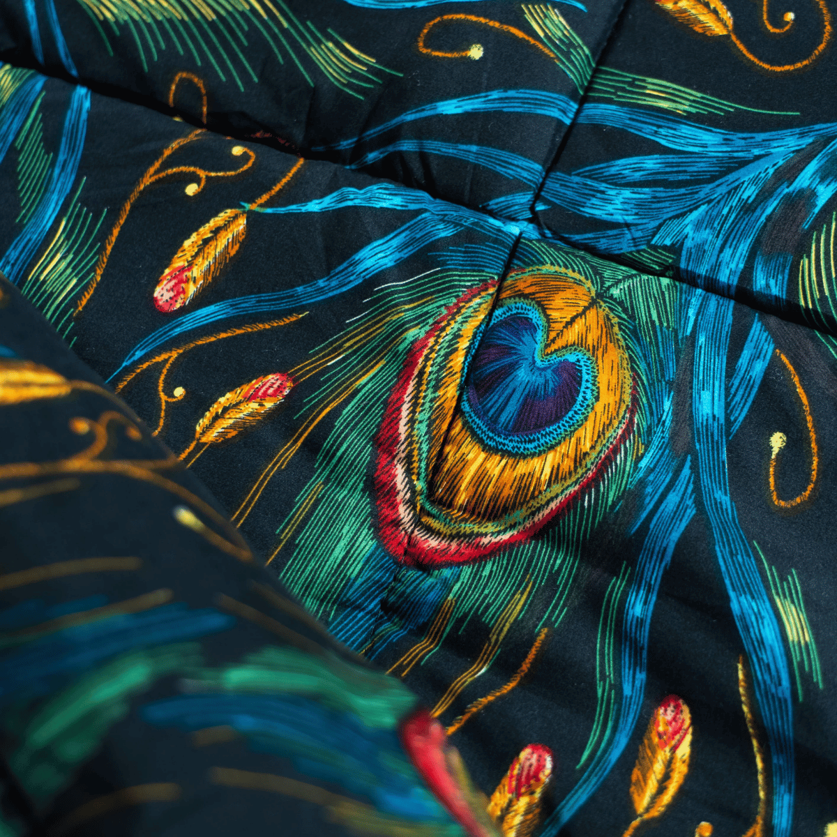 Zelesta Comfort Design 4-Season Duvet - Peacock Feathers image