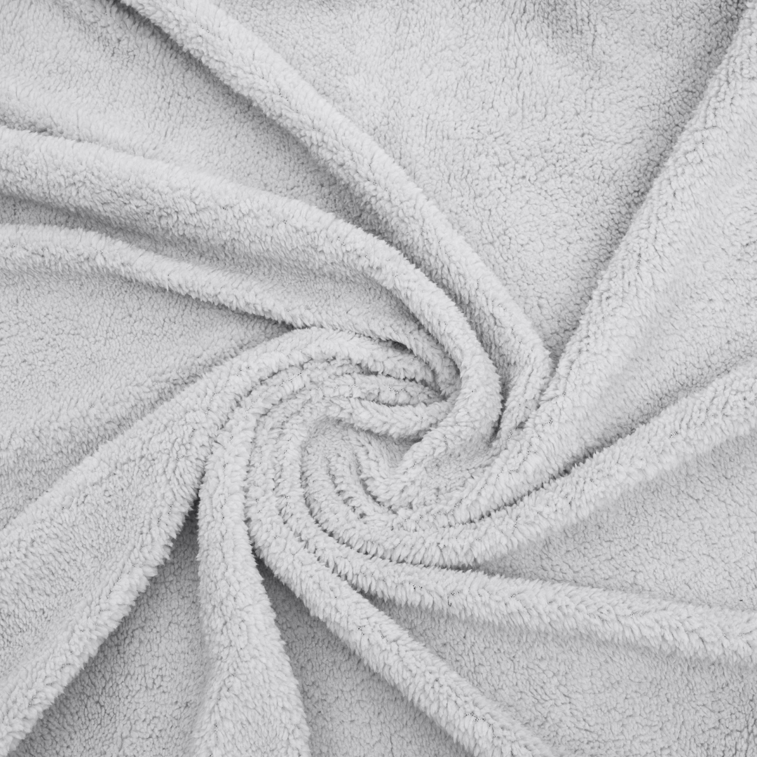 Zelesta Teddy Pillowcase Set Of 2 - Grey