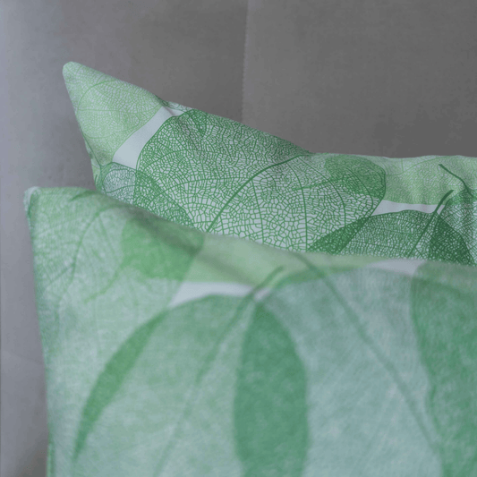 Zelesta Comfort Design Pillowcase Set Of 2 - Fresh Leaf
