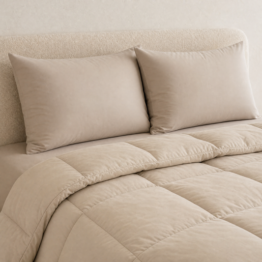 Zelesta Comfort Uni 4-seizoenen Dekbed - Warm Zand