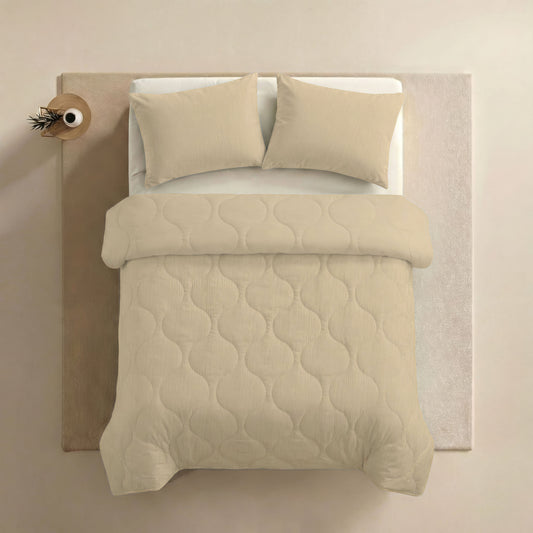 Zelesta Special Mousseline Kussensloop Set van 2 - Zacht Botergeel
