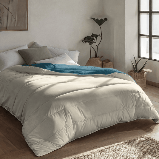 Zelesta Royalbed - Petrol & Plage de sable
