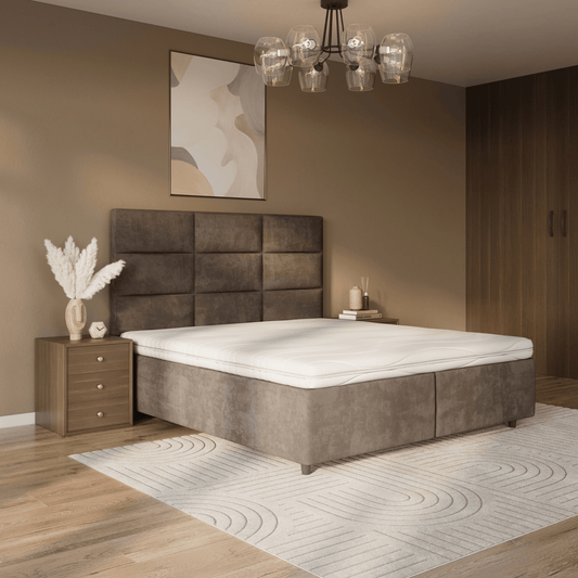 Zelesta Mattress Topper - Hybrid Cold Foam Aloe Vera Cover image