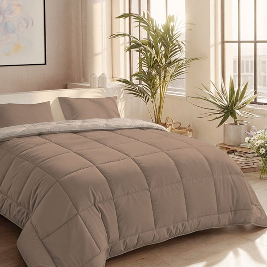 Zelesta Comfort Duo Couette Été - Terra & Sable