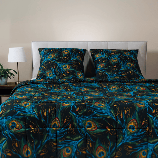 Zelesta Comfort Design Duvet - Peacock Feathers