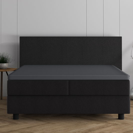 Zelesta Double Jersey Topper Fitted Sheet Anthracite image