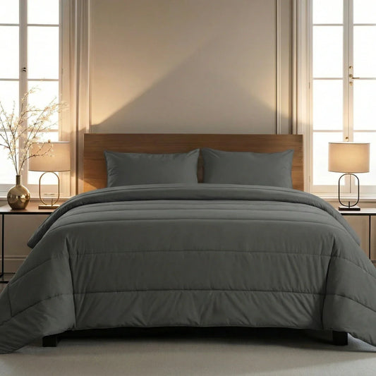Zelesta Comfort Uni Couette Été - Anthracite