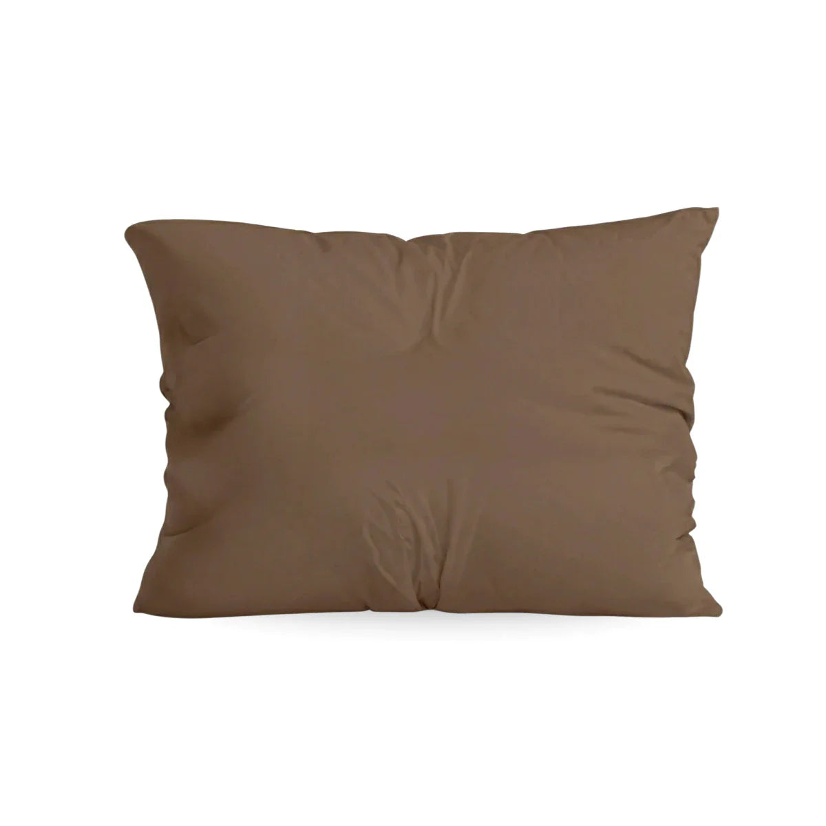 Zelesta Comfort Uni Taies d'oreiller Lot de 2 - Mokka
