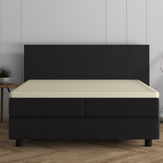 Zelesta Double Jersey Topper Fitted Sheet Cream image
