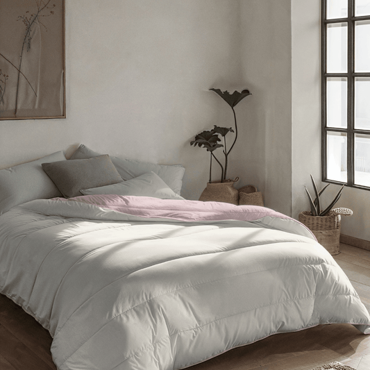 Zelesta Royalbed - Rose pastel & Crème