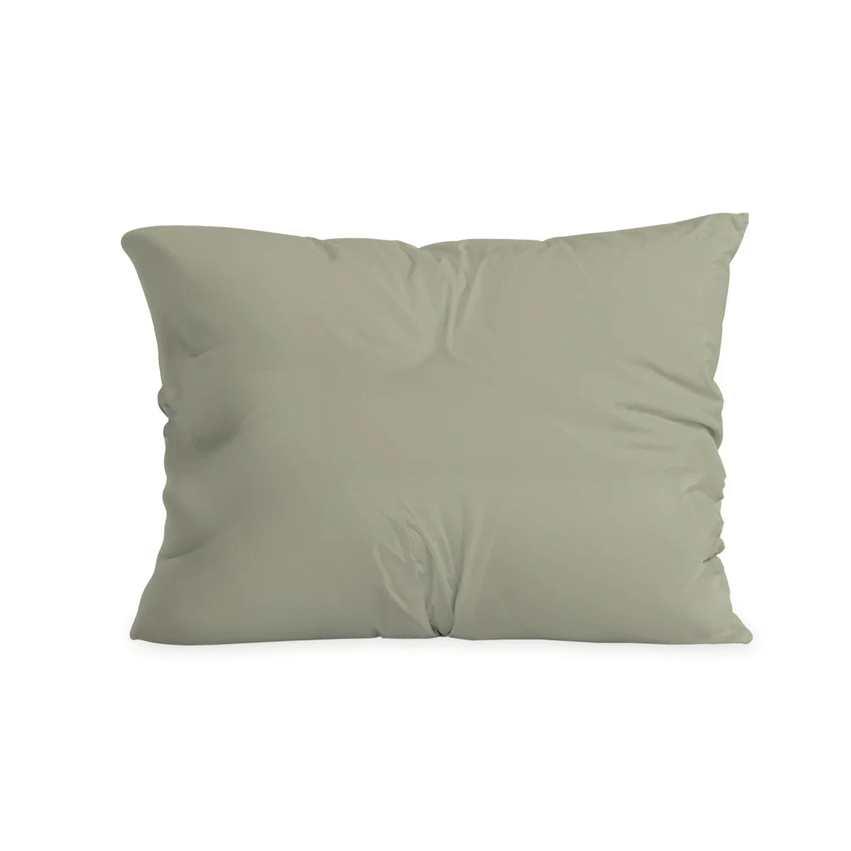 Zelesta Pure Duo Cotton Pillowcase Set Of 2 - Grey-Green