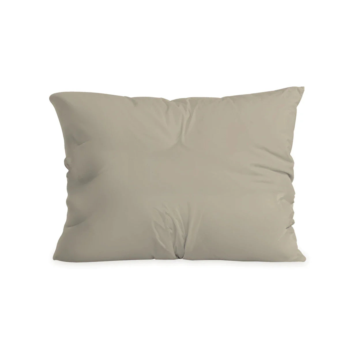 Zelesta Pure Duo Cotton Pillowcase Set Of 2 - Warm Grey