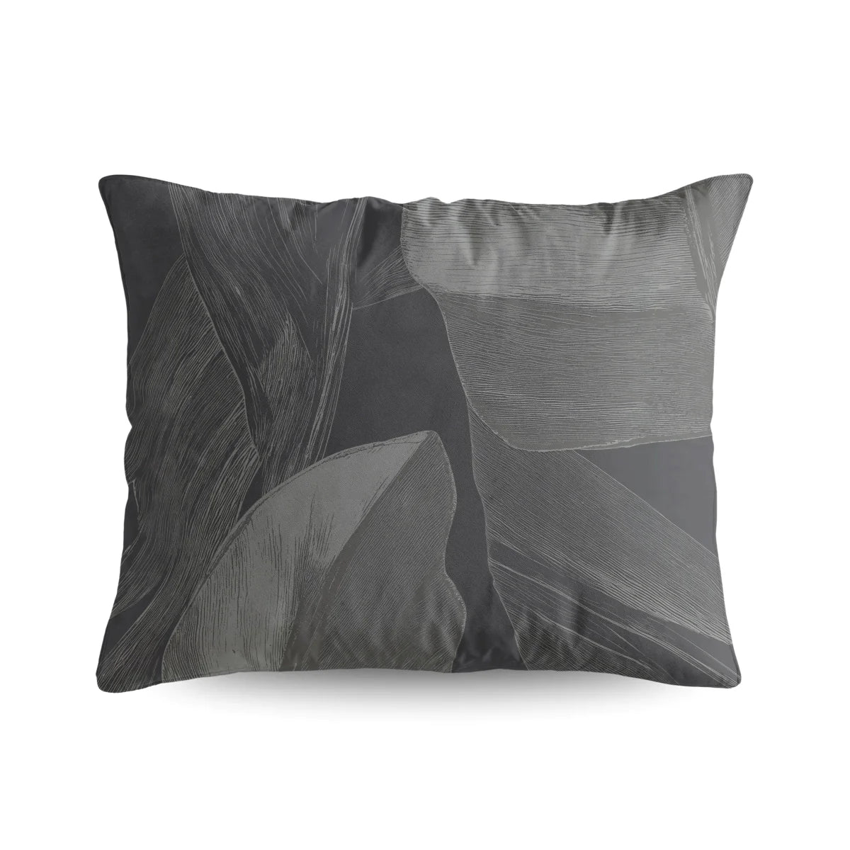 Zelesta Pure Design Cotton Taies d'oreiller Lot de 2 - Cygne noir