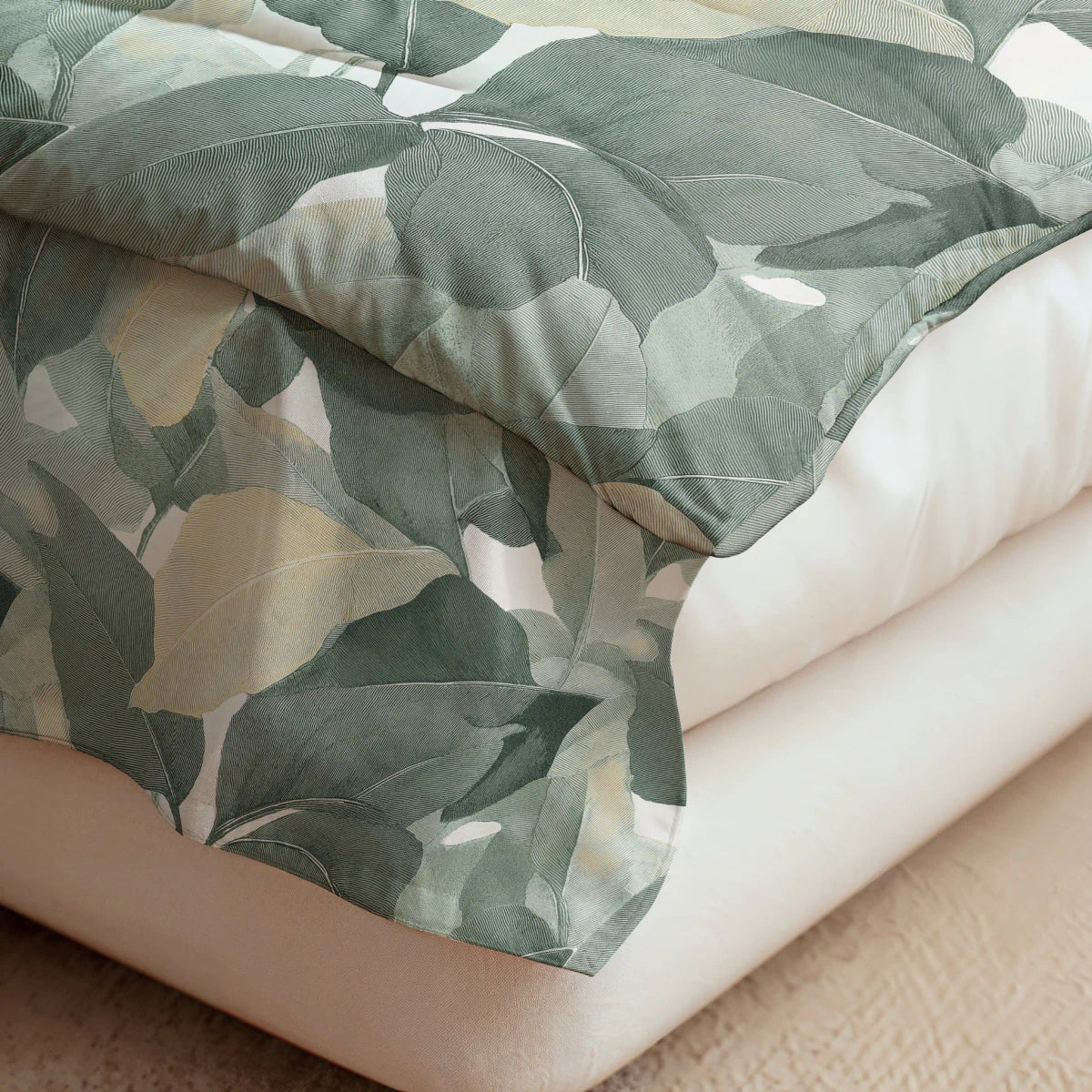 Zelesta Pure Design Katoenen Dekbed - Groen Bos