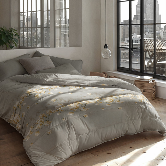 Zelesta Everyday Design Duvet - White Blossom