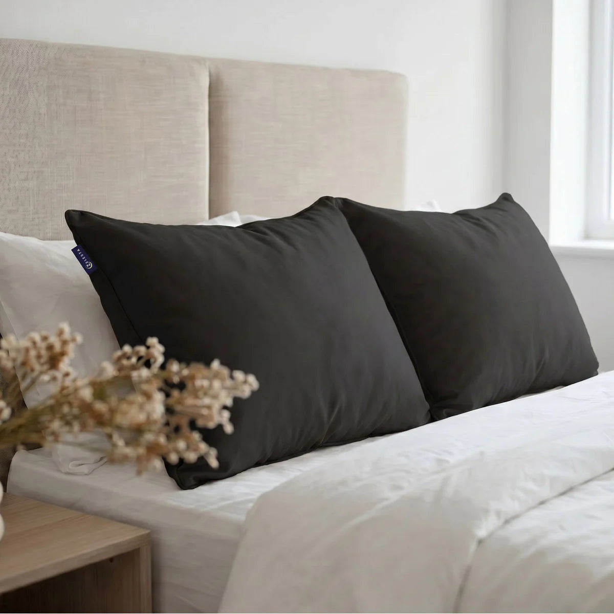 Zelesta Comfort Washable Pillow - Black