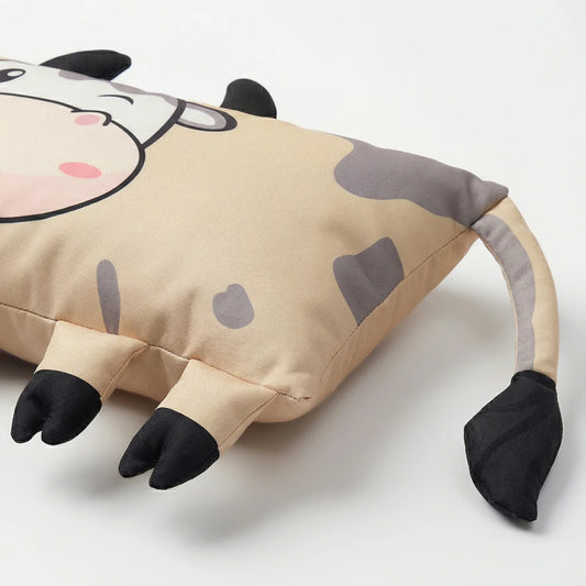 Zelesta Kids Koosje The Cow Pillow - Grey/Beige image