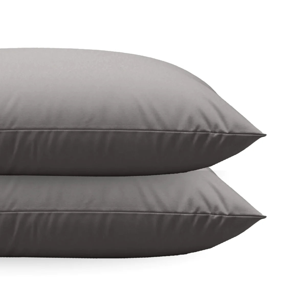 Zelesta Comfort Uni Diamond Pillowcases Set Of 2 - Brown-Grey