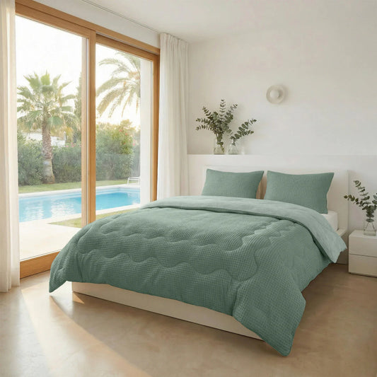 Zelesta Special Cooling Serene Summer Duvet - Sage Green