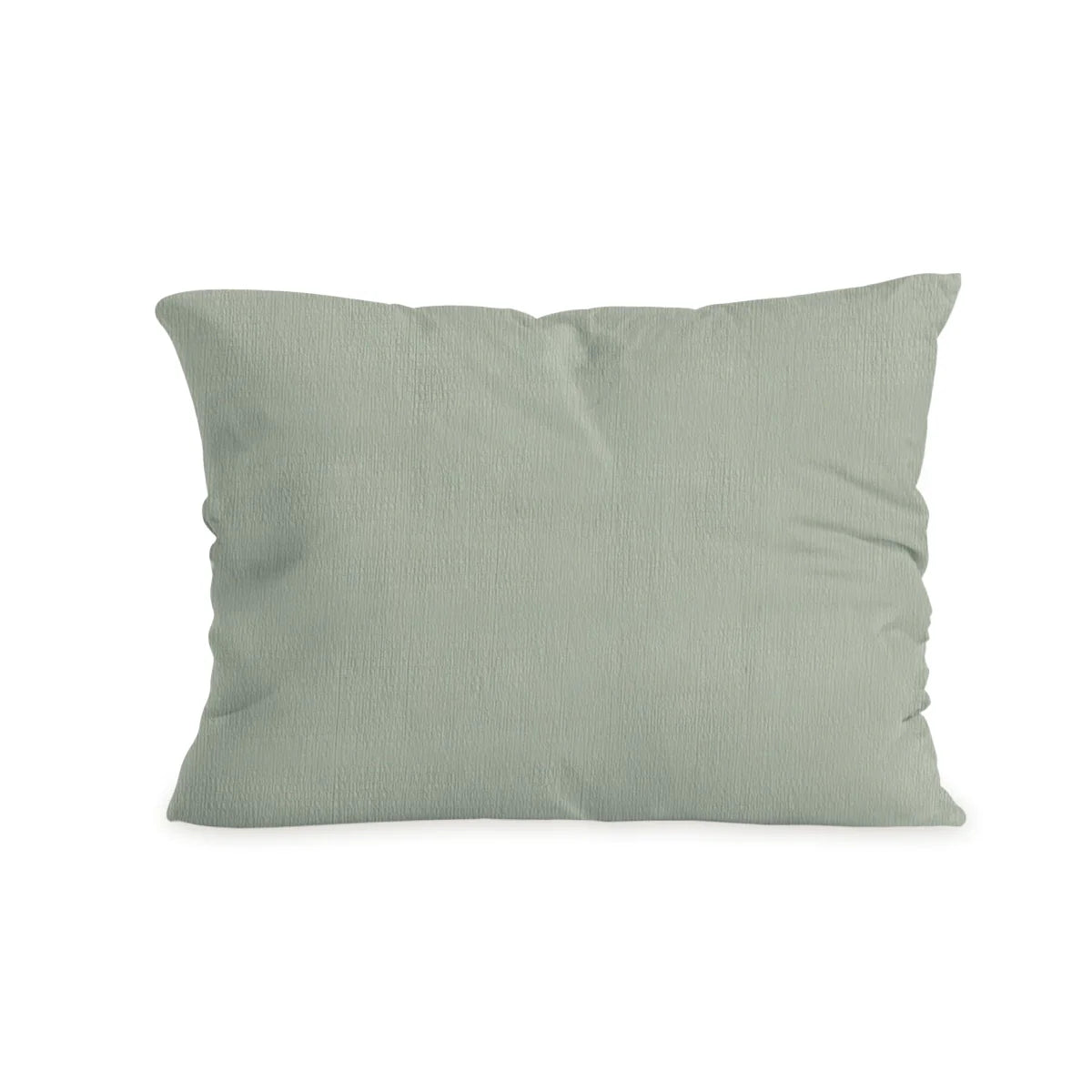 Zelesta Special Seersucker Pillowcase Set Of 2 - Sage Green