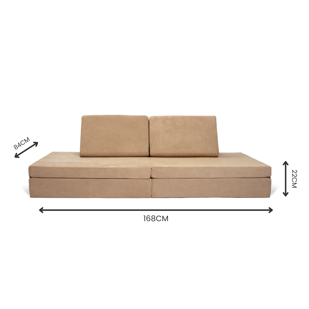 Zelesta Baaap - The Beloved Play Couch - Grace Of Grey image