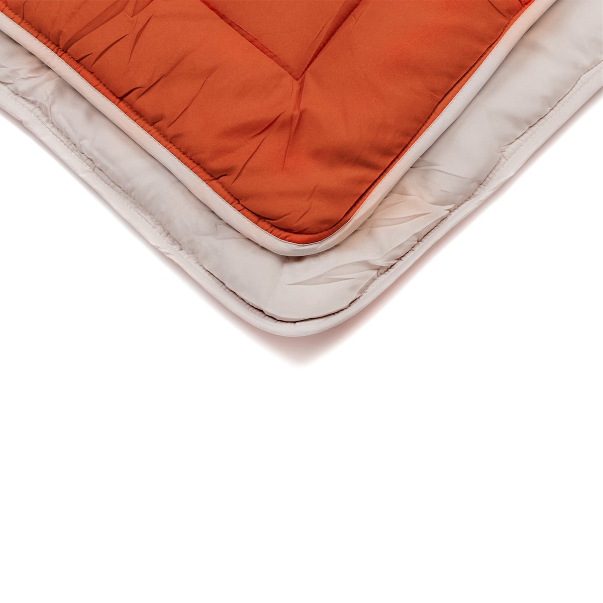 Zelesta Everyday Duo Zomerdekbed - Lichtgrijs & Gember