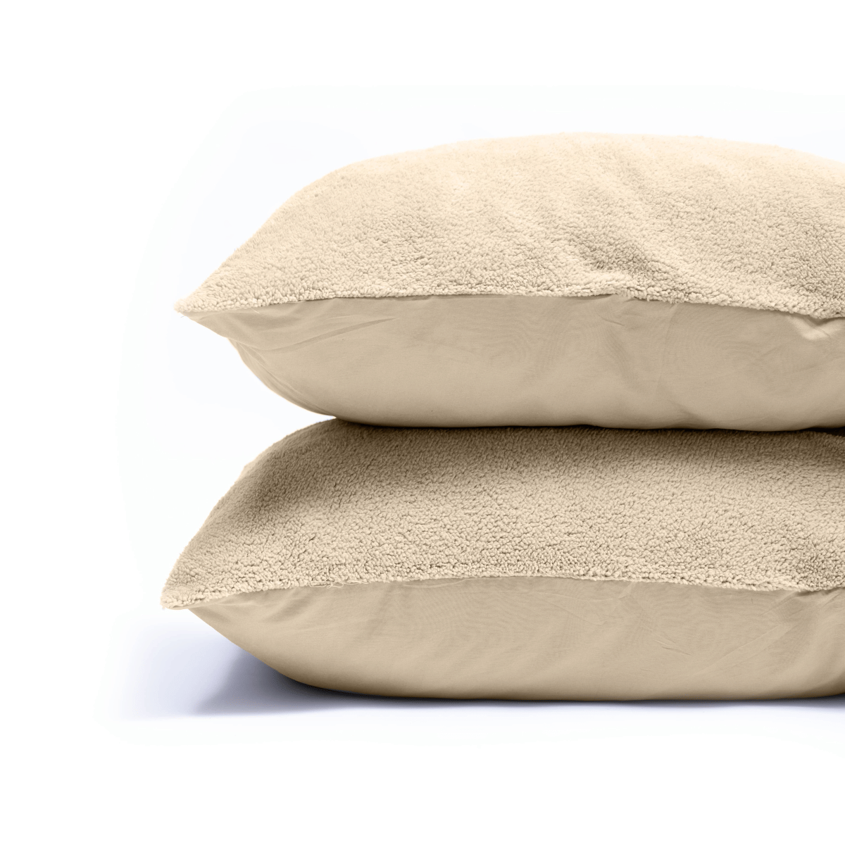 Zelesta Teddy Pillowcase Set Of 2 - Taupe