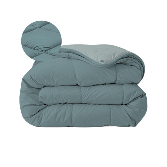 Zelesta Comfort Duo 4-Season Duvet - Blue Green & Blue