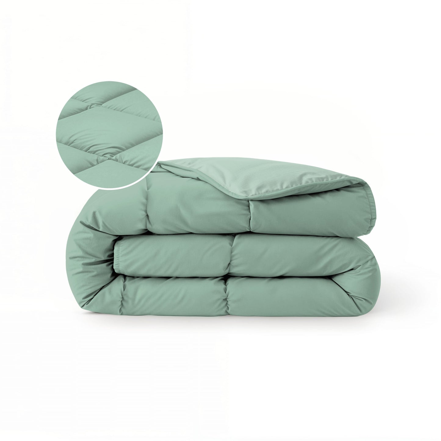 Zelesta Comfort Duo Summer Duvet - Mint Green & Light Green