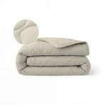 Zelesta Special Seersucker Zomerdekbed - Amandelmelk Beige