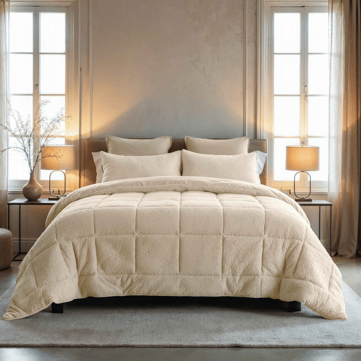 Zelesta Special Teddy Duvet - Cream