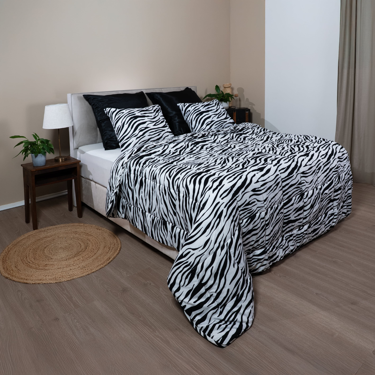 Zelesta Comfort Design Couette - Peau de zèbre