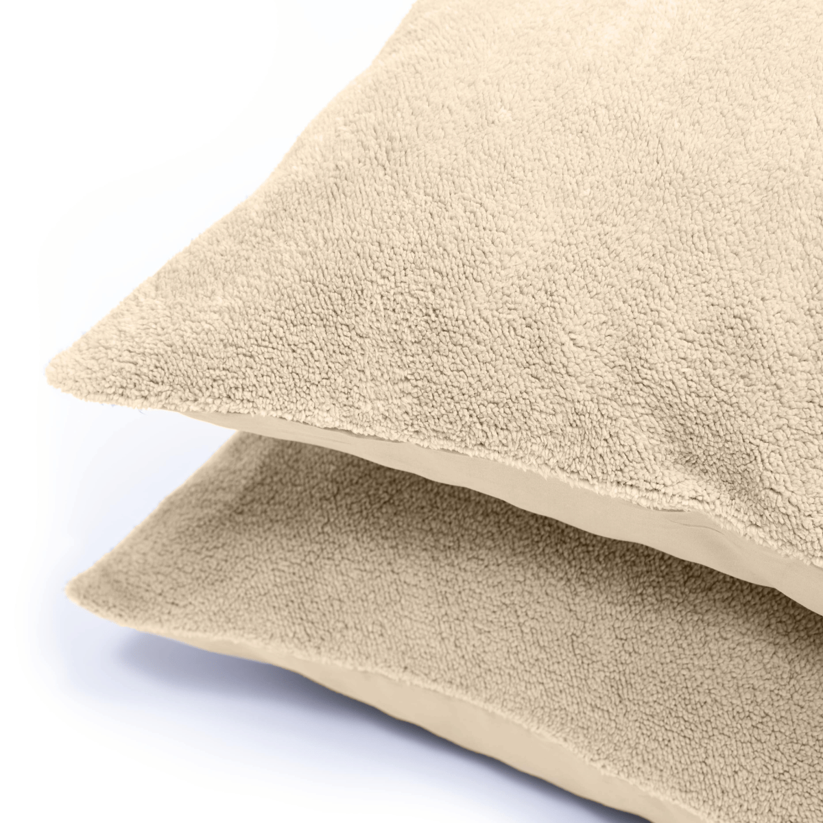 Zelesta Teddy Pillowcase Set Of 2 - Taupe