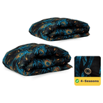 Zelesta Comfort Design 4-Season Duvet - Peacock Feathers image