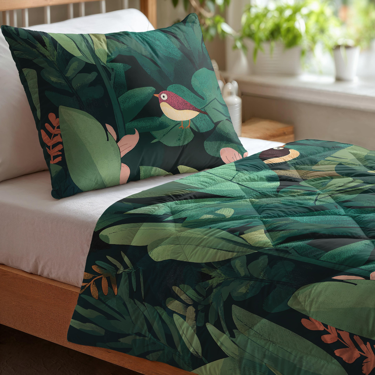 Zelesta Pure Kinderkatoenen Dekbed - Jungle Reis