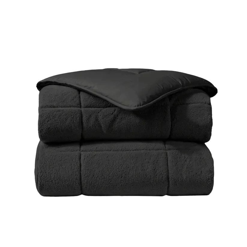 Zelesta Special Teddy Duvet - Anthracite