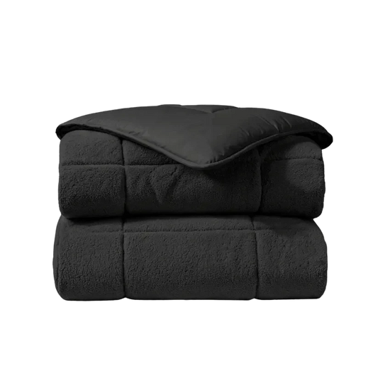 Zelesta Special Teddy Duvet - Anthracite, main product photo