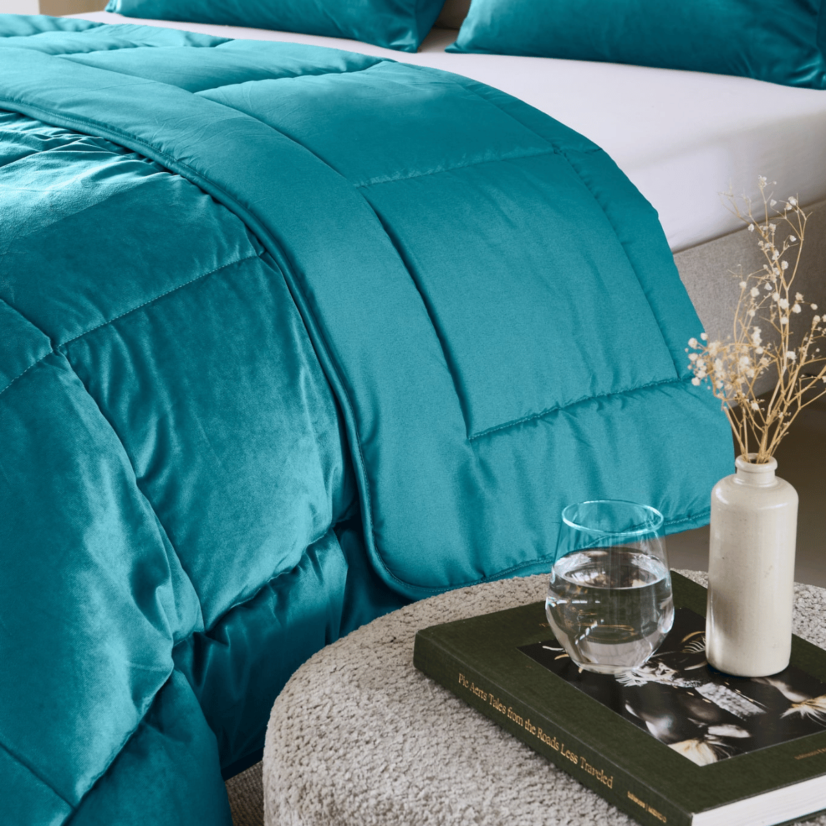 Zelesta Special Velvet Duvet - Petrol, product view 11