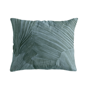Zelesta Pure Design Katoenen Kussensloop Set van 2 - Botanisch Groen