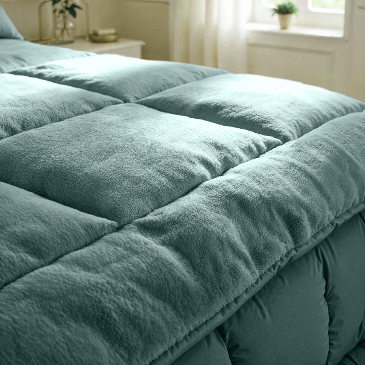 Zelesta Special Teddy Duvet - Green