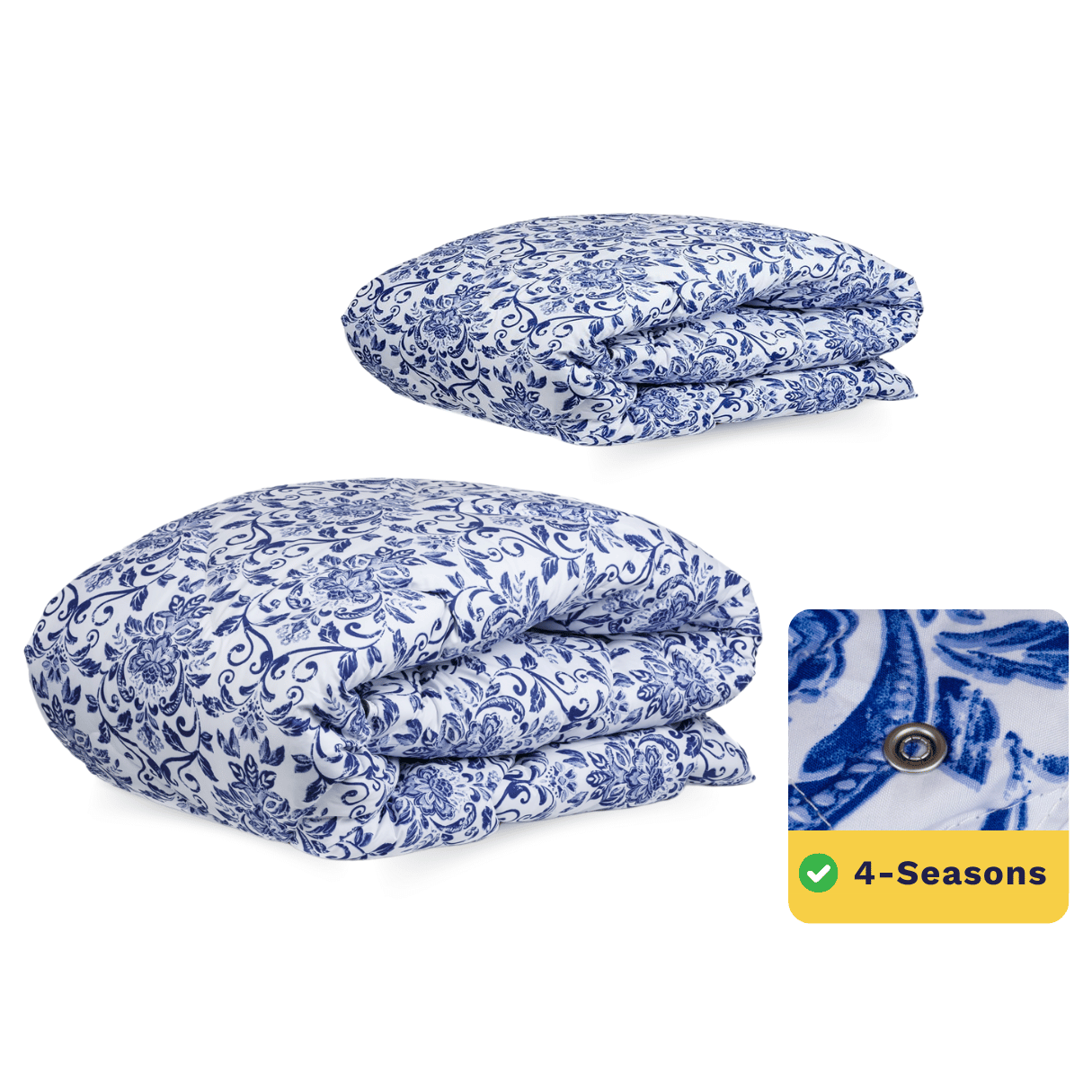 Zelesta Comfort Design 4-Season Duvet - Old Dutch image