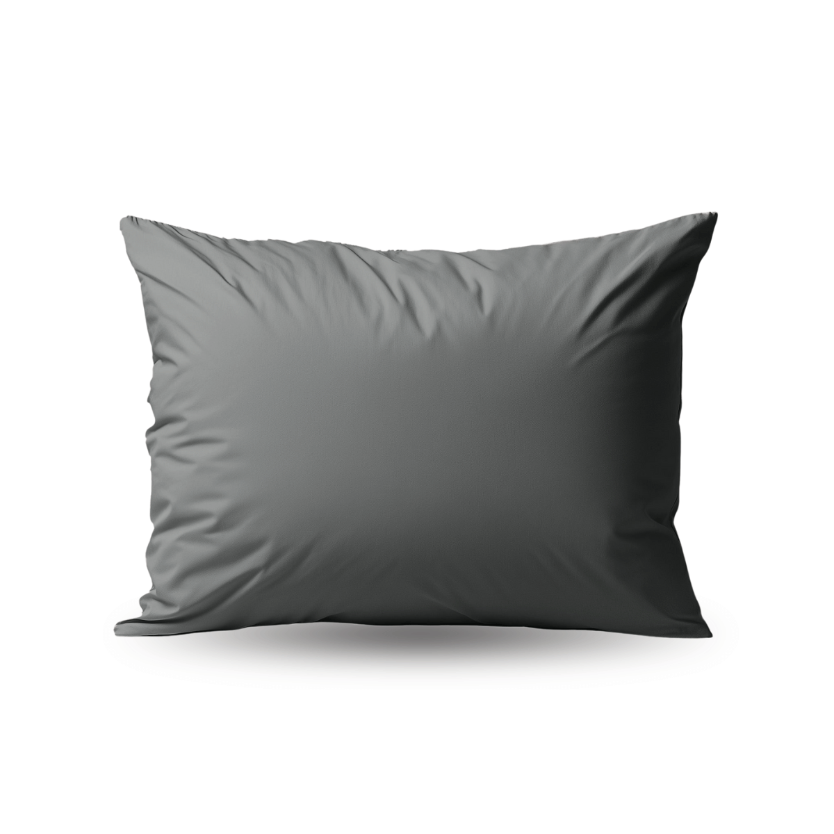 Zelesta Deluxe Percale Cotton Pillowcase Set Of 2 - Anthracite, main product photo