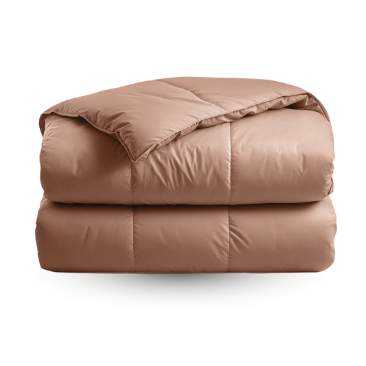 Zelesta Deluxe Uni Satin Cotton Duvet - Earth Red, main product photo