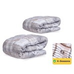 Zelesta Comfort Design 4-Season Duvet - Patchwork Hearts image