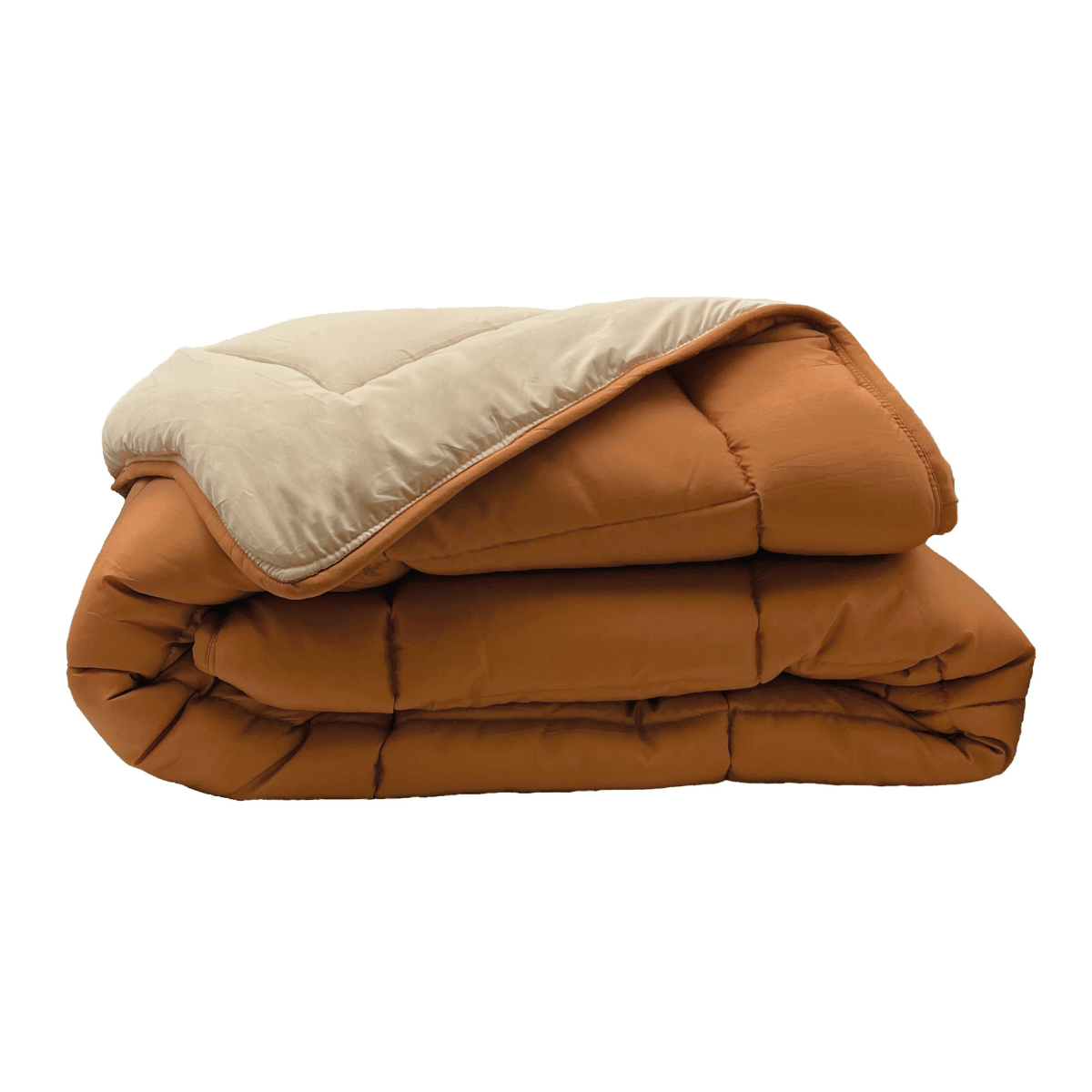 Zelesta Everyday Duo Duvet - Bronze Brown & Linen