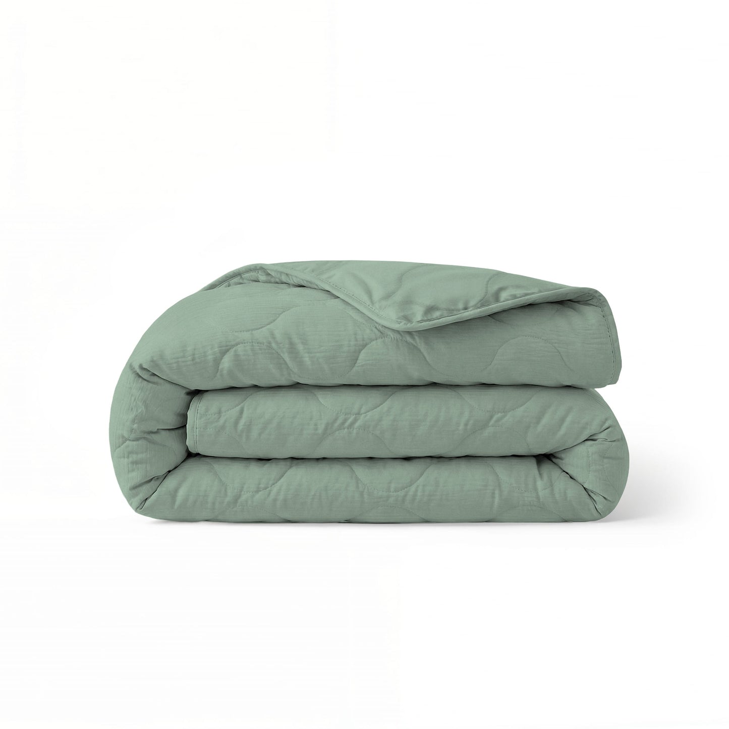 Zelesta Special Muslin Zomerdekbed - Eucalyptus Groen
