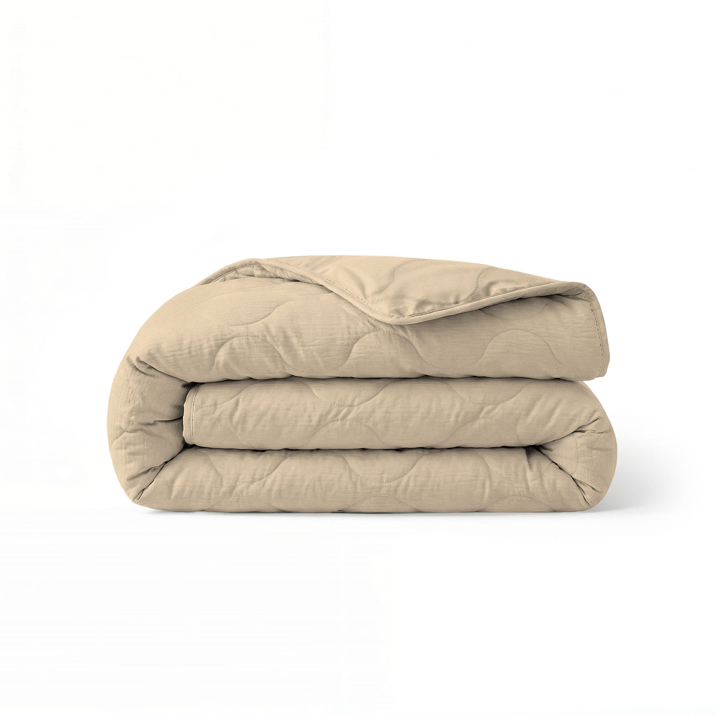 Zelesta Special Muslin Summer Duvet - Soft Butter Yellow, product view 2