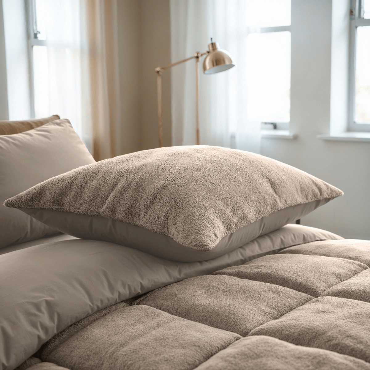 Zelesta Special Teddy Duvet - Taupe