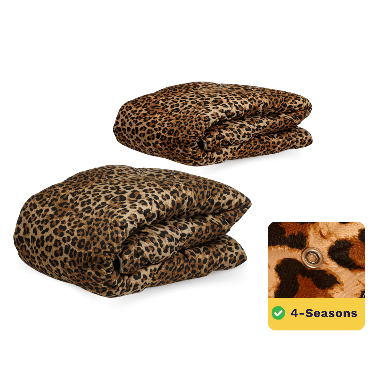 Zelesta Comfort Design 4-Season Duvet - Jaguar Skin image