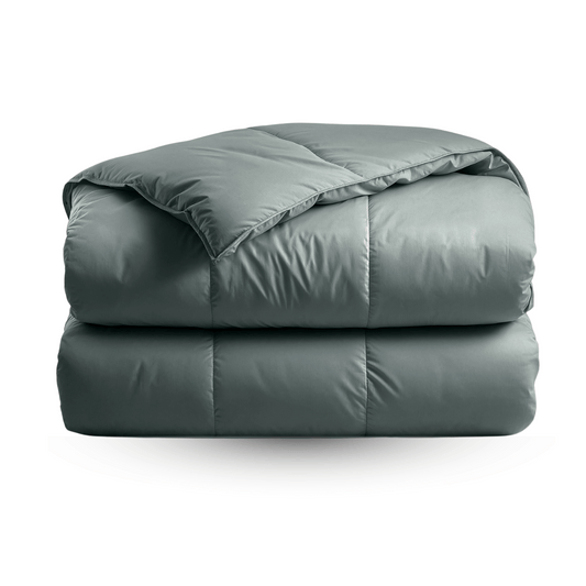 Zelesta Deluxe Uni Satin Cotton Duvet - Green, main product photo